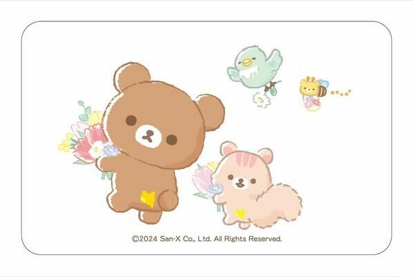 ■2024AW　新作■　まじかる百貨店　クリアカード　リラックマ2