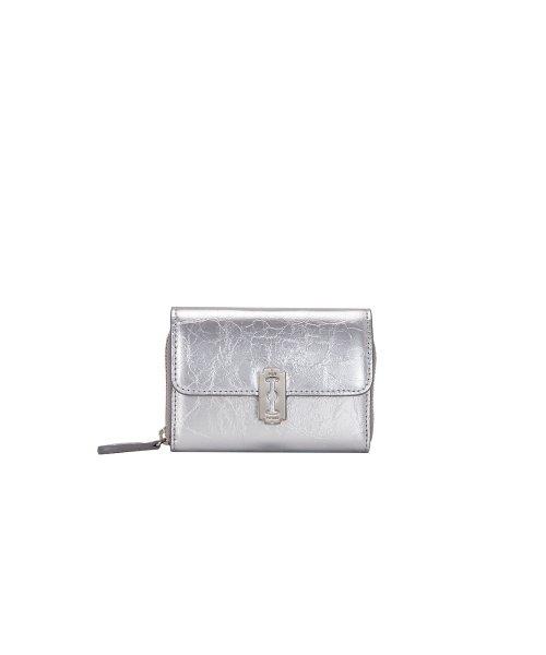 Perfec Essence Zipper Card Wallet (퍼펙 에센스 지퍼 카드지갑) Silver