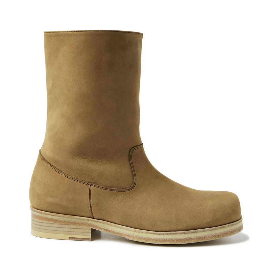 middle boots (suede caramel)