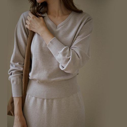 NN31613 보풀ZERO 소프트 베이직 니트