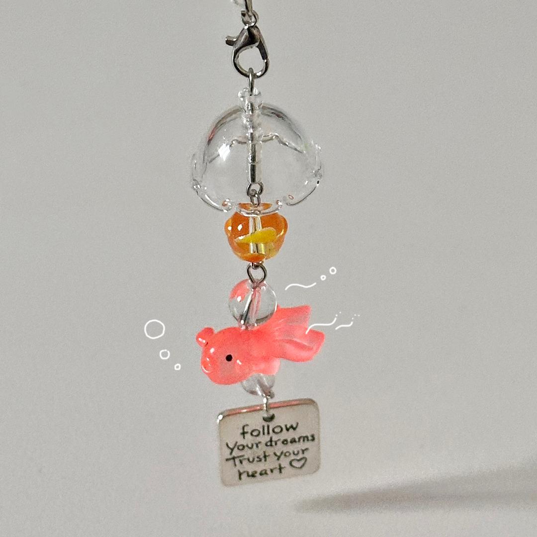 Lucky fish Key ring