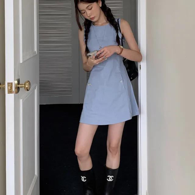 [Luan] 베리 미니 원피스 /1Color