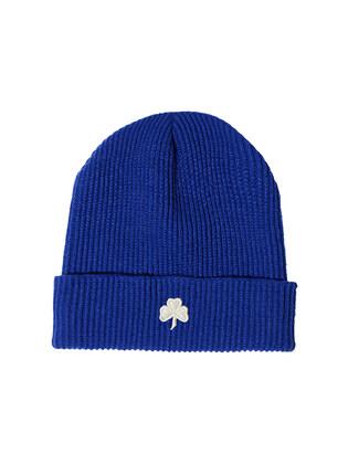 BENIR CHAIN EMBROISERY BEANIE[BLUE]