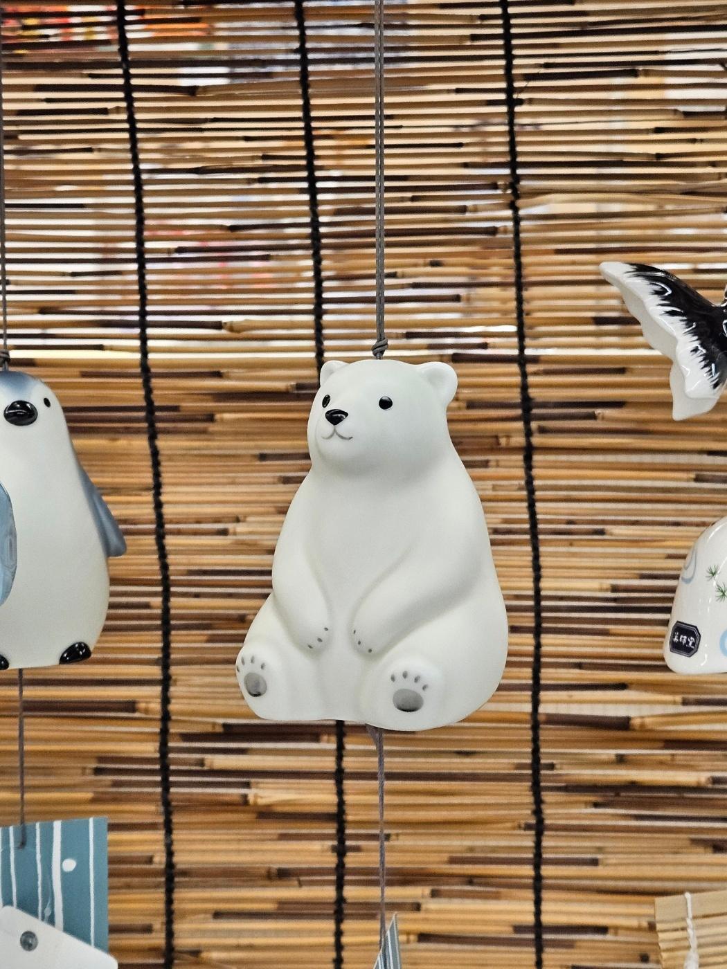 야쿠시가마 여름 바람 백곰 인테리어 장식