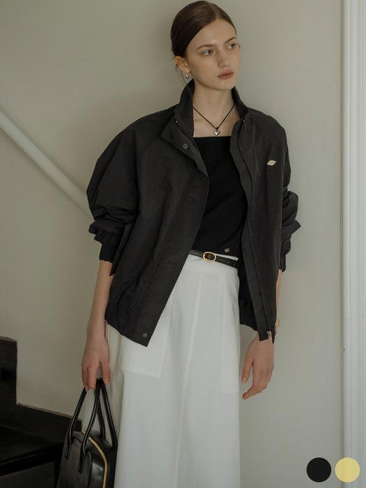 Crispy compact wind breaker jumper[2color]