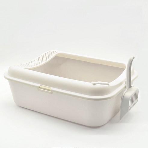 네이처펫 탐나는 키튼전용 고양이 화장실, 올 화이트, 39 x 30 x ..., 1개