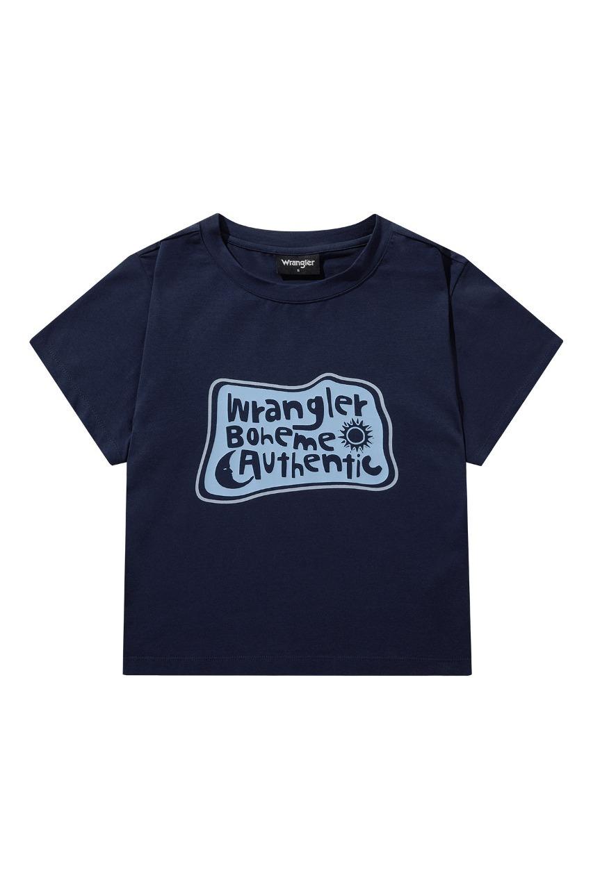 (W) Baby Lunar T-Shirt Navy