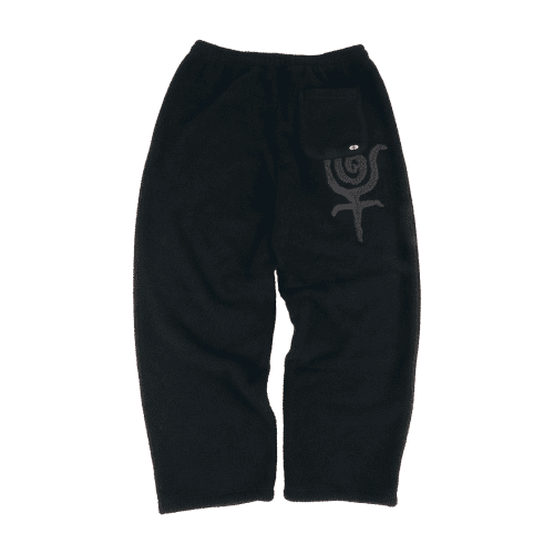 Emanate Logo Jogger Pants Fleece Black