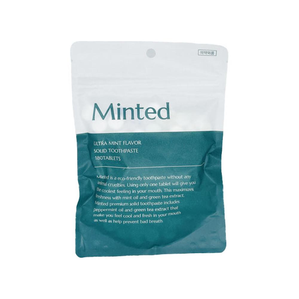 민티드 울트라 민트향 고체 치약 180정