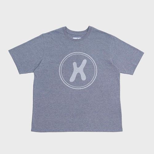 Circle Logo tee (Blue Grey)