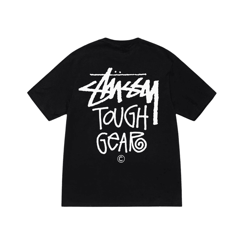 스투시 터프 기어 티셔츠 블랙