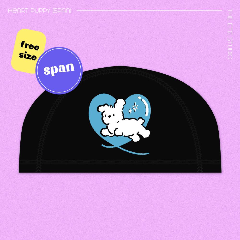 스판수모 하트퍼피 / 천수모 빅사이즈 편한 롱헤어 메쉬 신축성