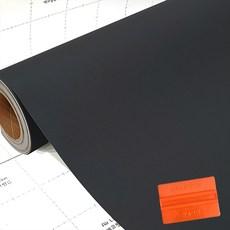 에코필름 에어프리 인테리어필름 접착 시트지 블랙 SC13 + 헤라