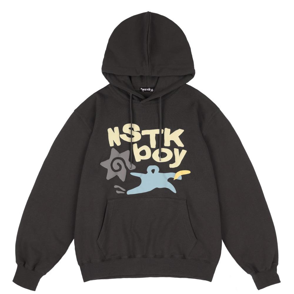 Banana Boy Hoodie (Charcoal)_K24ZB767