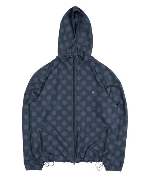 TCM dot windstopper (navy)
