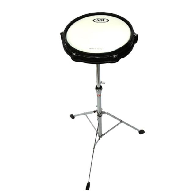 솔 드럼패드 가죽패드 8인치 스탠드포함