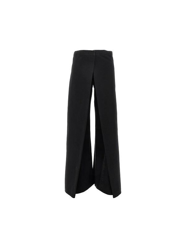 MM6 메종 마르지엘라 블랙 팬츠