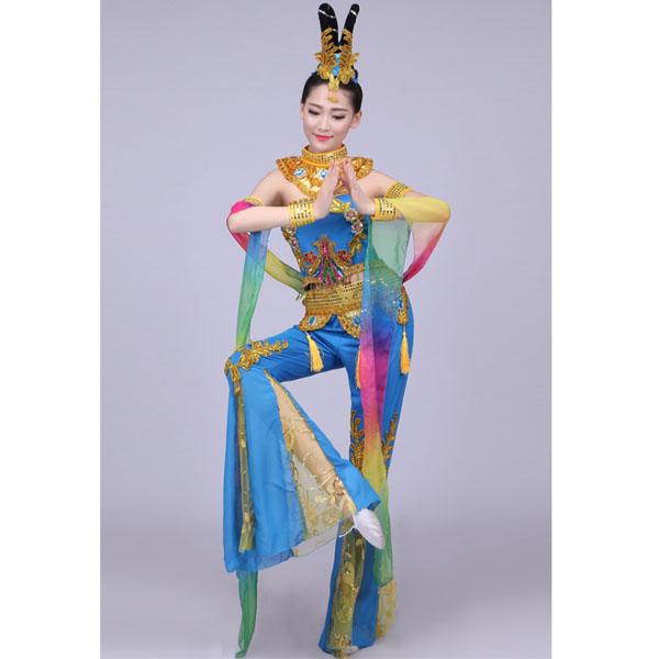 공연의상 선녀 단체 공연복