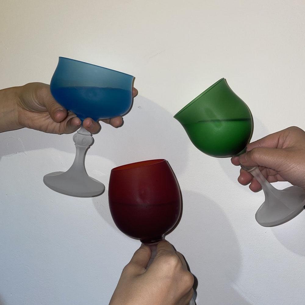vintage color glass 빈티지 컬러 글라스