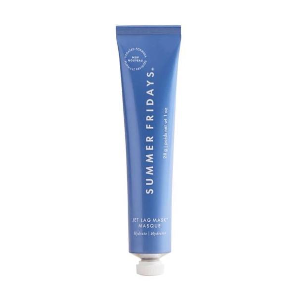 Summer Fridays Jet Lag Mask Mini - 하이드레이팅 페이스 모이스처라이저 + 마스크 - 히알루론산, 나이아신아마이드, 글리세린 + 항산화 물질이 풍부하여 피부에 영양을 공급하여 재생되고 빛나는 피부를 선사합니다. (28.3g/1온스)