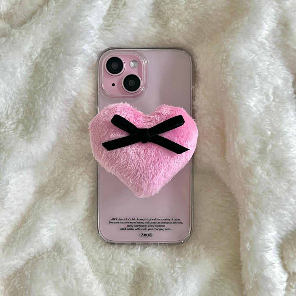 아비오에 블랙 로고 젤하드케이스