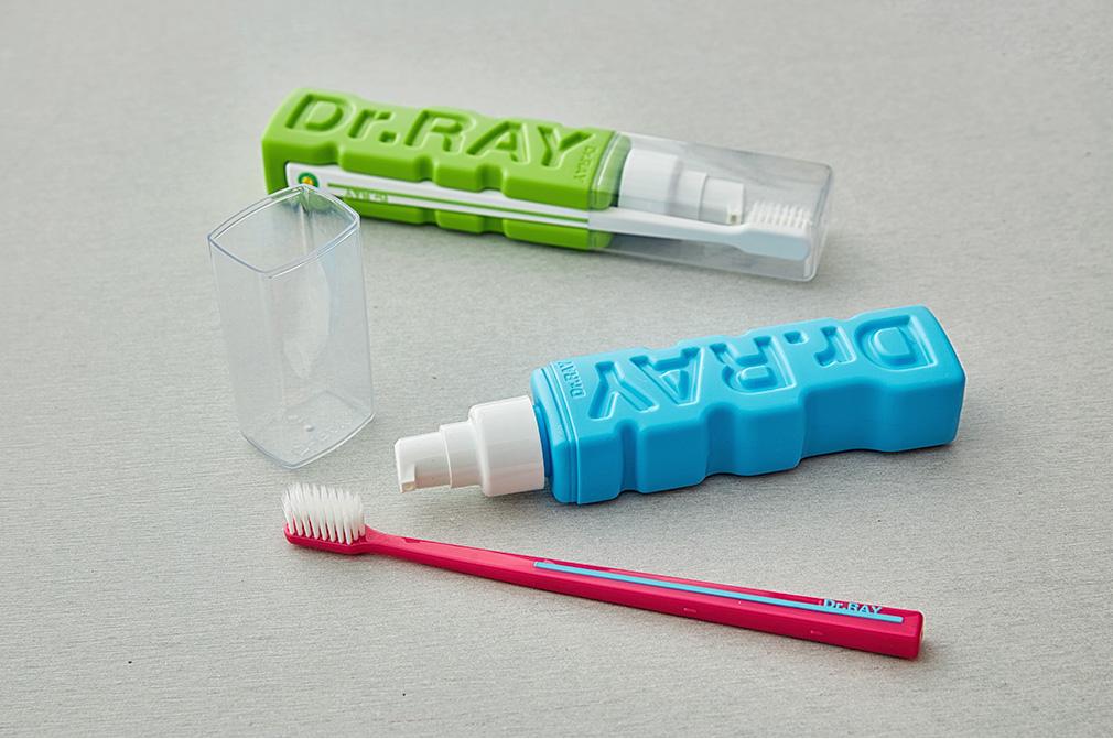 [닥터레이] 휴대용 칫솔 세트 2종