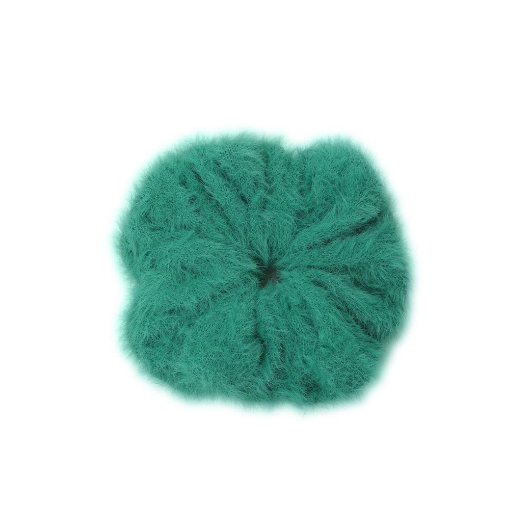 Soft Hairy Knit Scrunchie_QXAAX23803GRX