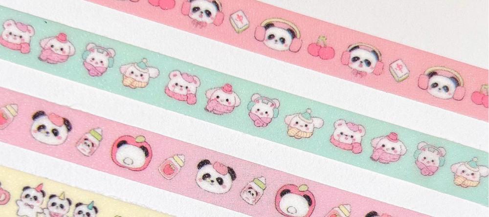 Sanxin studio 목도리 홀로크 7mm 마스킹테이프