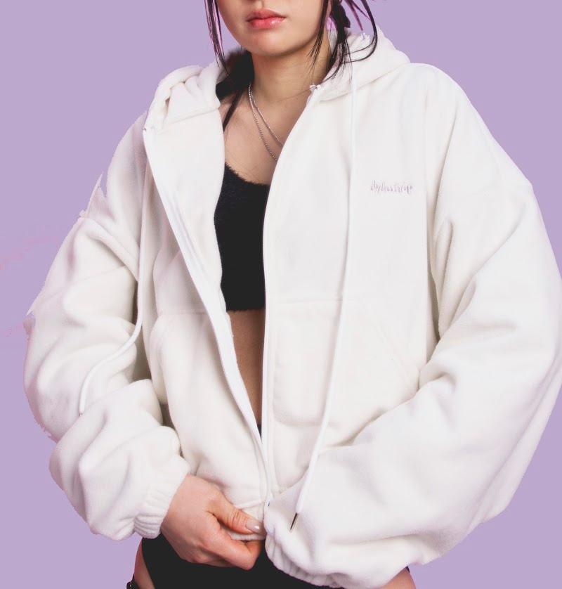 Pisces fleece zip-up