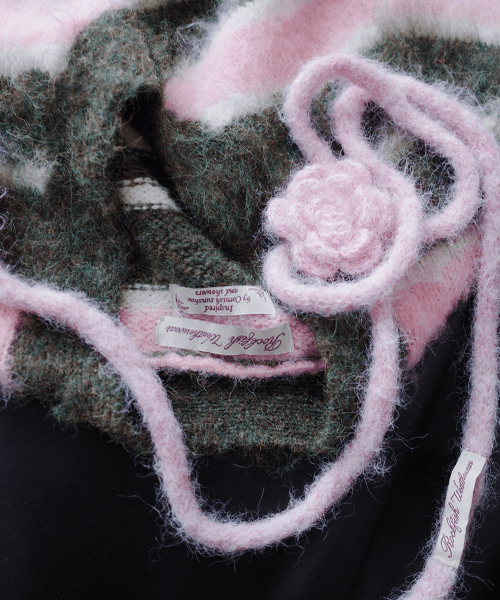 SHAGGY CORSAGE MIDDLE - 6 colors