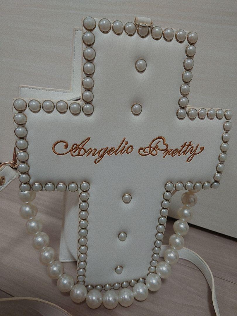 難あり Milky Cross バッグ 白 Angelic Pretty