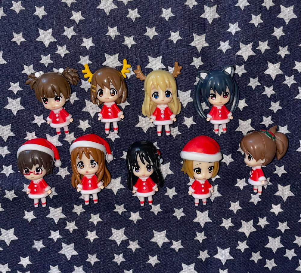 [중고] 케이온 크리스마스 미니 피규어