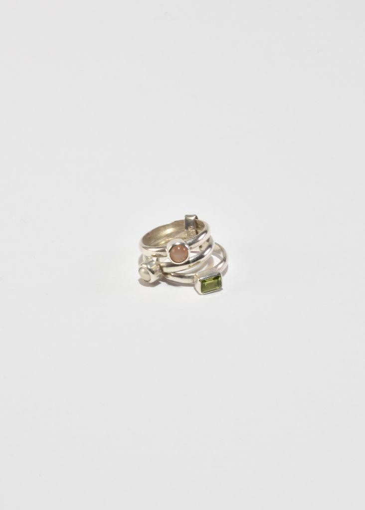 Sterling Stacked Ring