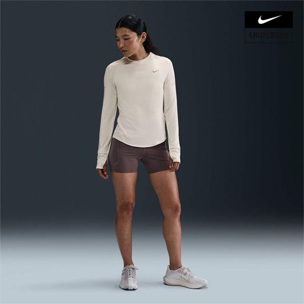 스위프트 여성 드라이 핏 UV 긴팔 크루넥 러닝 탑 HQ0504-133