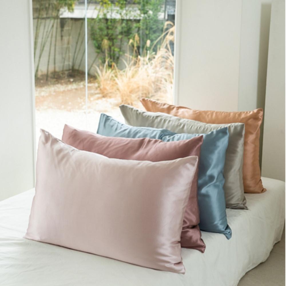 프리미엄 멀버리 실크 100% 베개커버 (7colors)