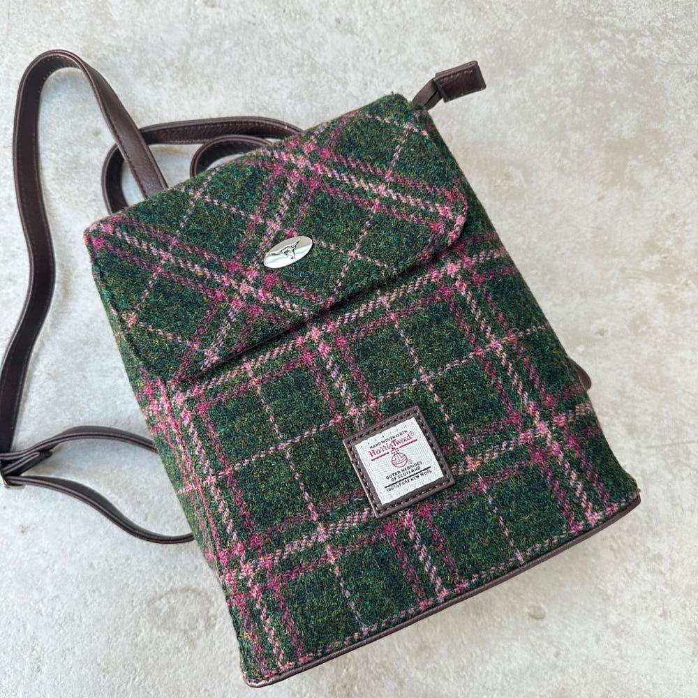 해리스 트위드 툼멜 미니 백팩 / Harris Tweed Tummel Mini Backpack