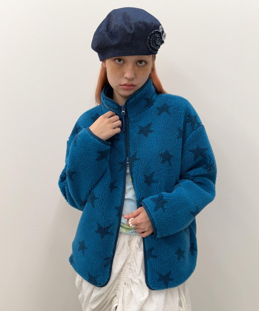 Star Fleece Jacket [Blue]