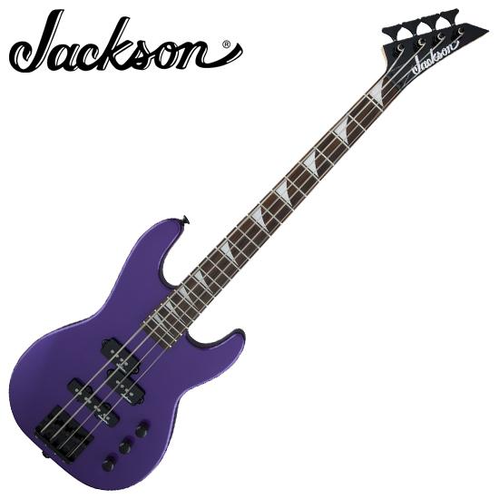 [Jackson] JS Series Concert Bass™ Minion JS1X - Pavo Purple 콘서트 미니사이즈 베이스 4현 기타