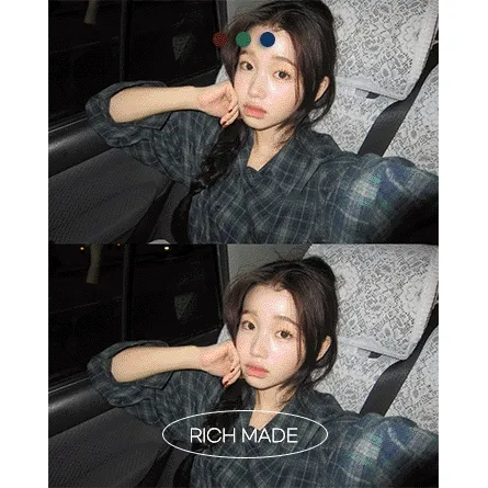 [MADE 여리오버핏🫧/ 누적판매3만장] 윈터 체크 - sh