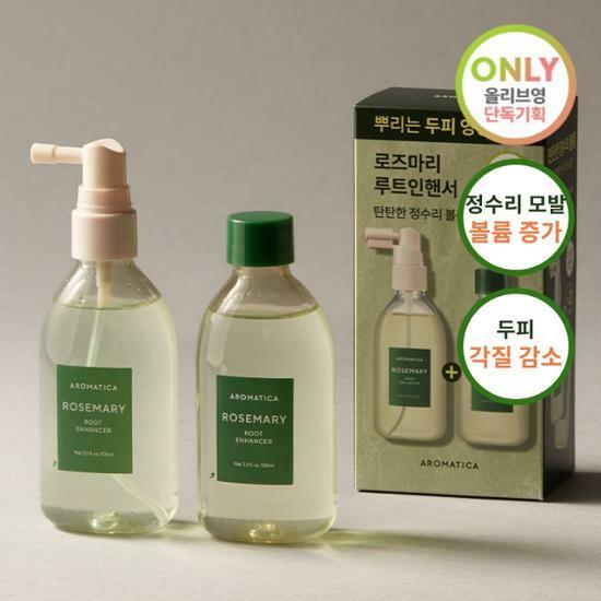 [두피영양토닉] 아로마티카 로즈마리 루트 인핸서 100ml+100ml 더블 기획