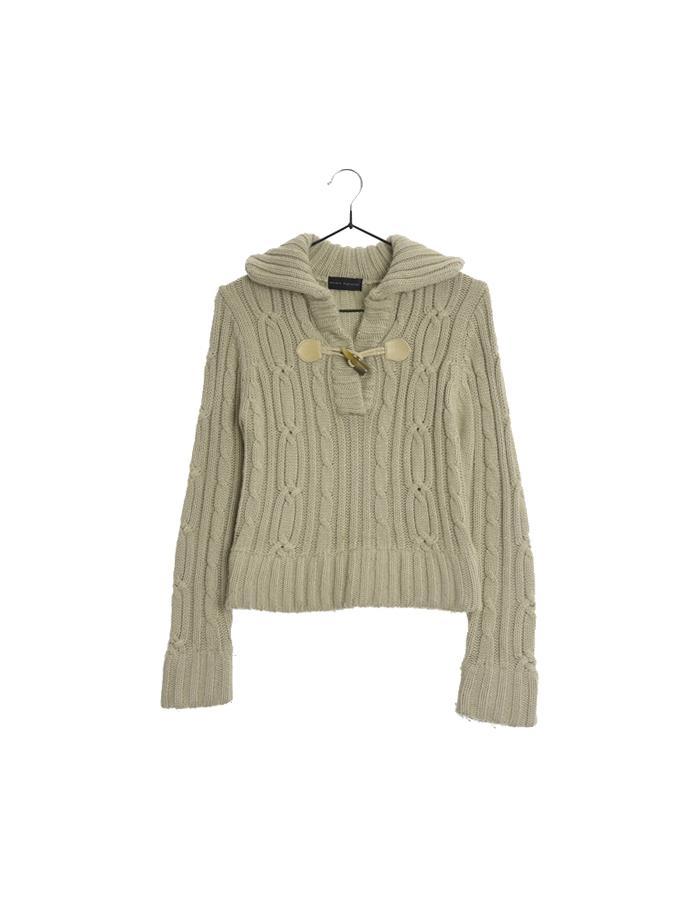 PUTIELAL 케이블 토글 니트/WOMAN M