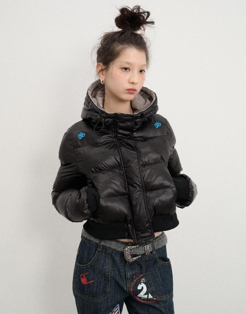 Achihara Omsom Cotton Hoodie Padded Jacket (2color)