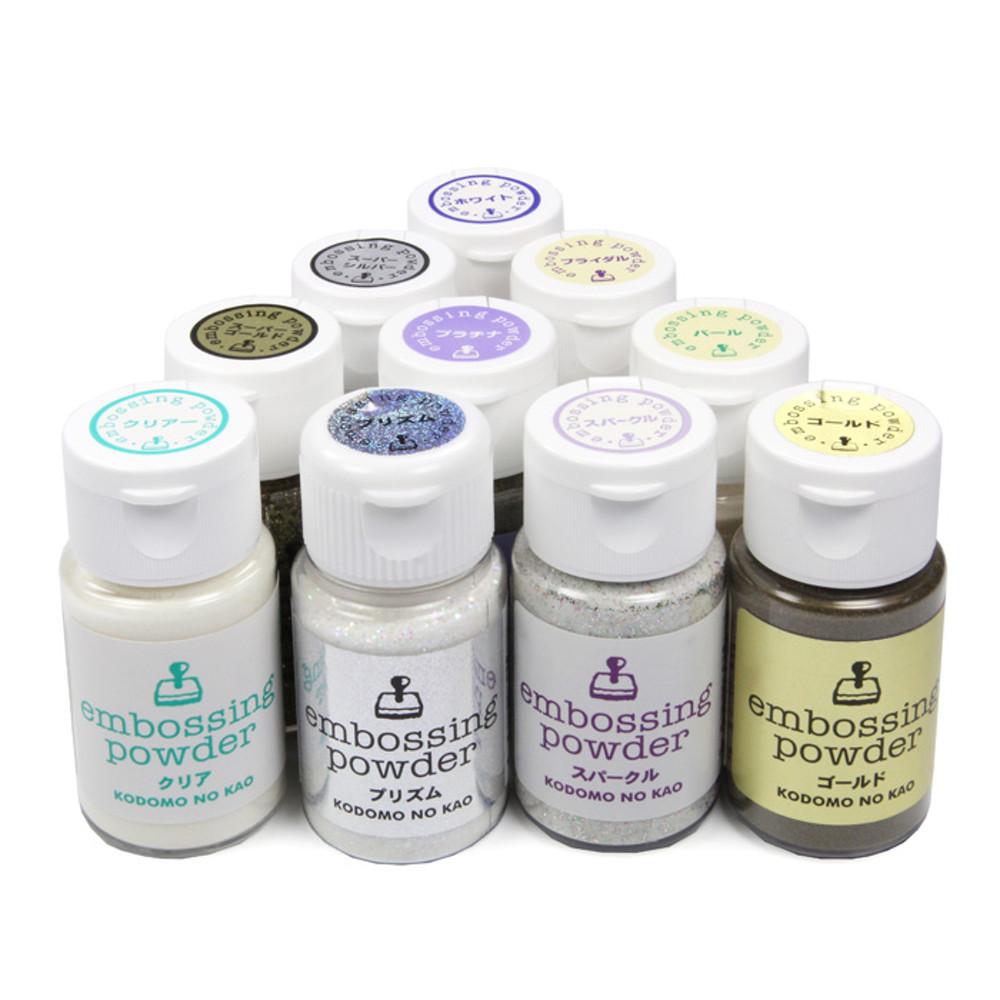 코도모노카오 엠보싱 파우더 10종