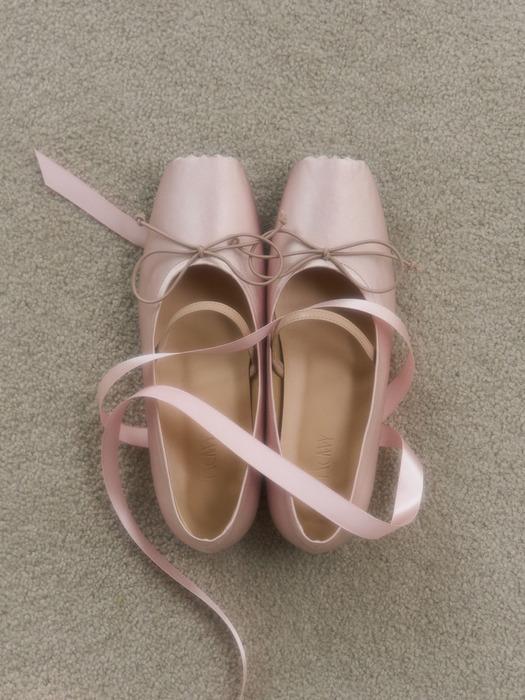 [단독]PLIE ribbon flat (1cm, 2colors)_플리에 리본플랫