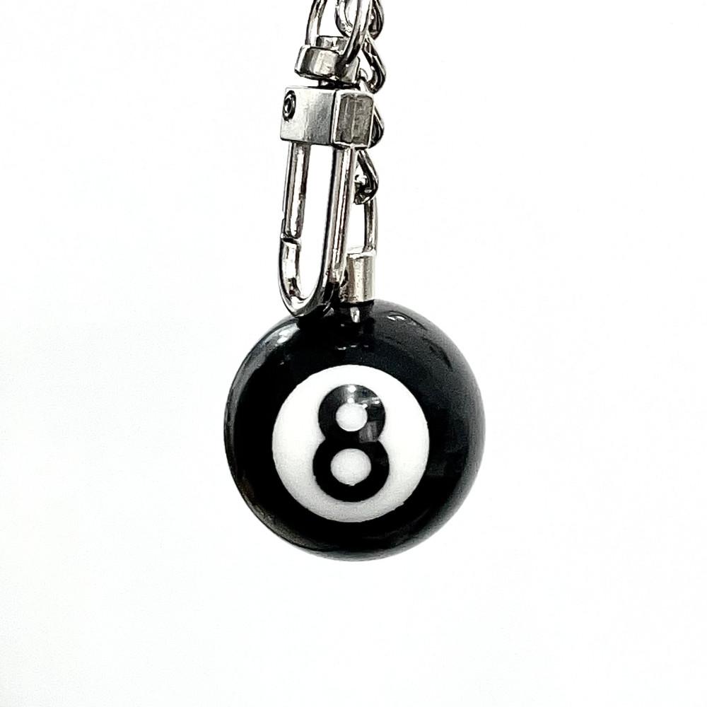 [B급] 상처받은 에잇볼 키링 열쇠고리 커플키링 우정키링 당구공키링 에어팟 프로 1세대 2세대