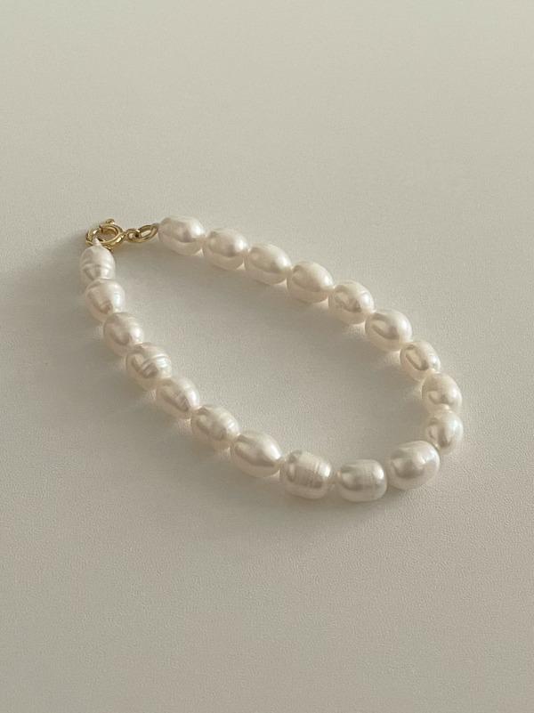 (92.5 silver) romance pearl bracelet
