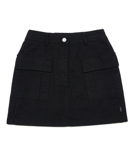 코튼카고미니스커트 COTTON CARGO MINI SKIRT