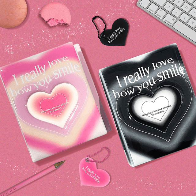 하트 1단 점보 콜렉트북 2종