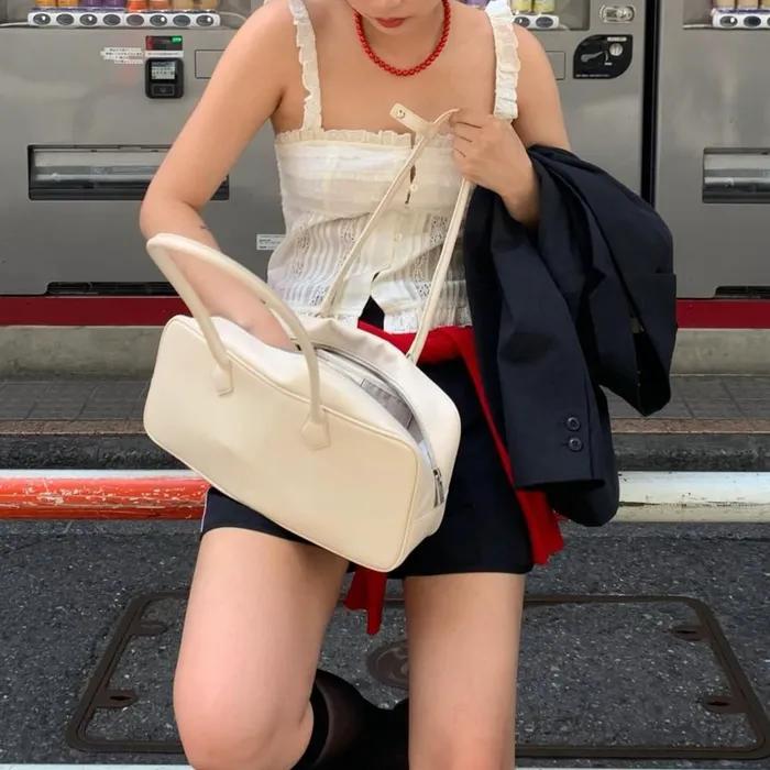 [5차 리오더] Urban Shoulder Bag (Cream Beige)