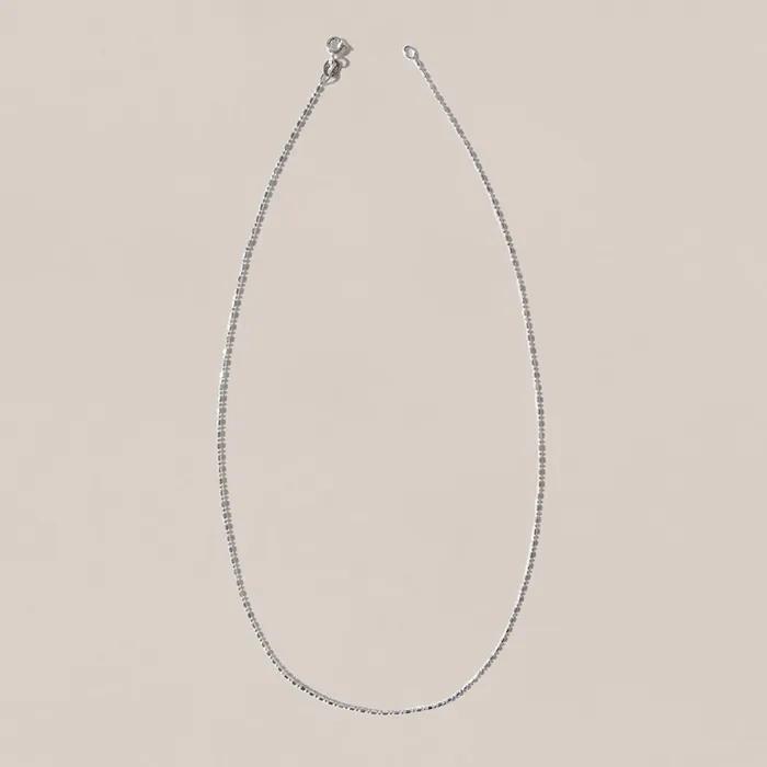 925실버 레이어드 은 체인목걸이 뮤/ MEW